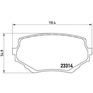 FRONT BRAKE PADS