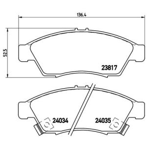 FRONT BRAKE PADS