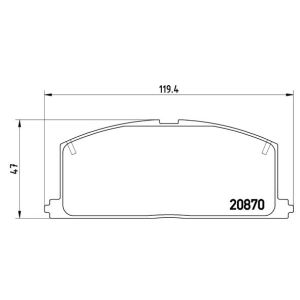 FRONT BRAKE PADS