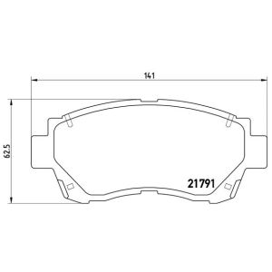 FRONT BRAKE PADS