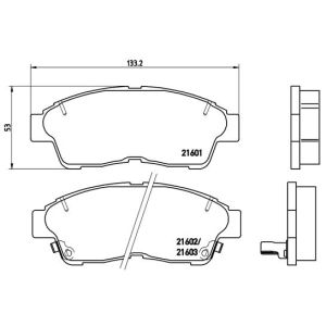 FRONT BRAKE PADS