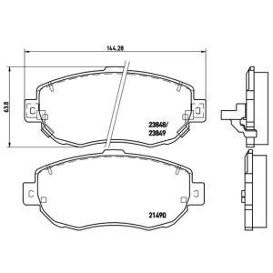 FRONT BRAKE PADS