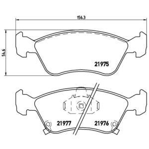 FRONT BRAKE PADS