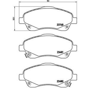 FRONT BRAKE PADS