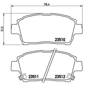 FRONT BRAKE PADS