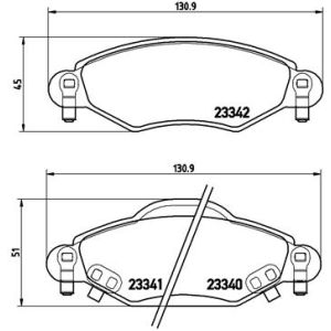 FRONT BRAKE PADS