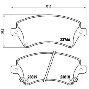 FRONT BRAKE PADS