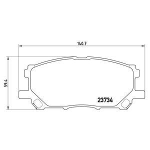 FRONT BRAKE PADS