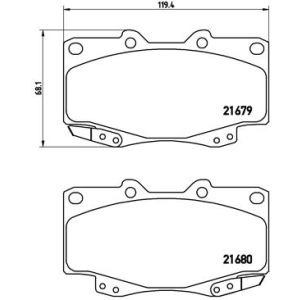 FRONT BRAKE PADS