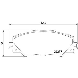 FRONT BRAKE PADS