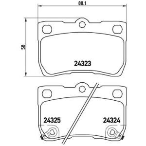 REAR BRAKE PADS