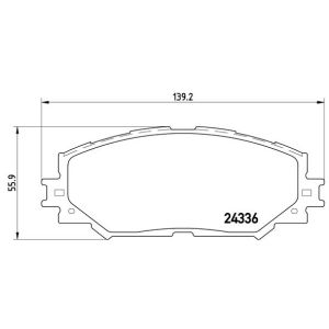 FRONT BRAKE PADS