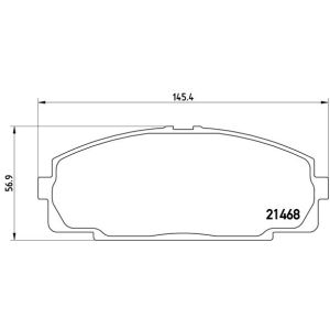 FRONT BRAKE PADS