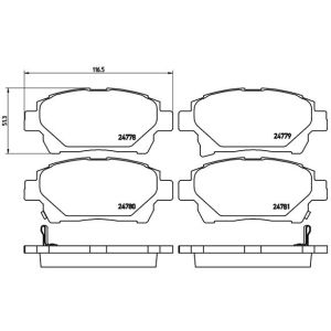 FRONT BRAKE PADS