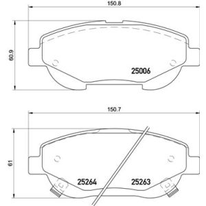 FRONT BRAKE PADS