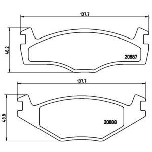 FRONT BRAKE PADS