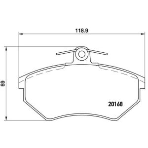 FRONT BRAKE PADS