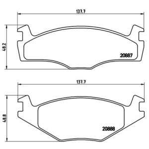 FRONT BRAKE PADS