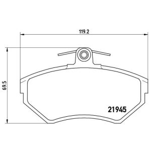 FRONT BRAKE PADS