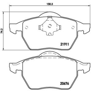 FRONT BRAKE PADS