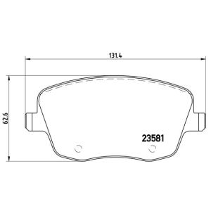 FRONT BRAKE PADS