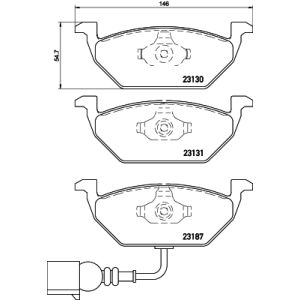 FRONT BRAKE PADS