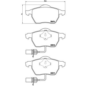 FRONT BRAKE PADS