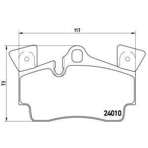 REAR BRAKE PADS