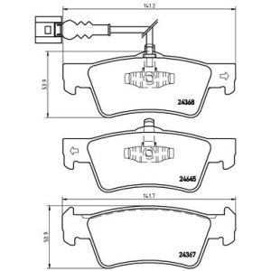 REAR BRAKE PADS