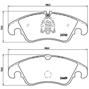 FRONT BRAKE PADS