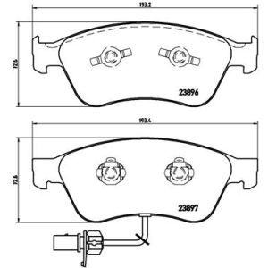 FRONT BRAKE PADS