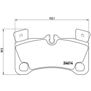 REAR BRAKE PADS