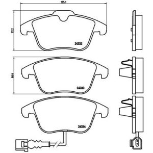 FRONT BRAKE PADS