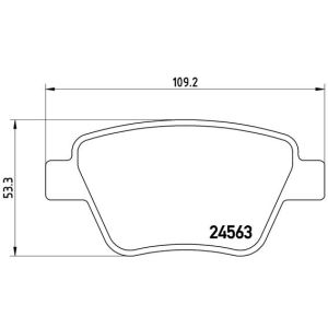 REAR BRAKE PADS