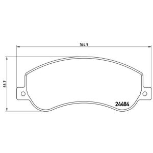 FRONT BRAKE PADS