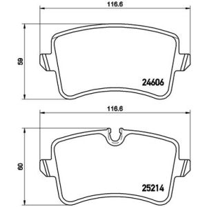 REAR BRAKE PADS