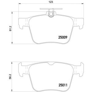 REAR BRAKE PADS