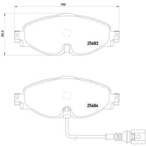 FRONT BRAKE PADS