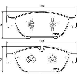 FRONT BRAKE PADS