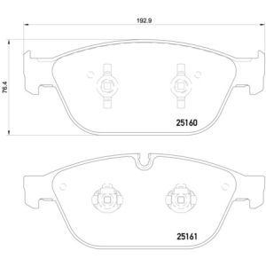 FRONT BRAKE PADS