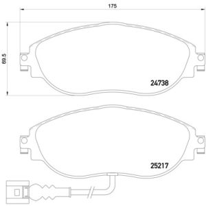 FRONT BRAKE PADS