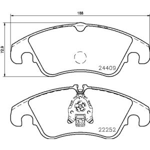 FRONT BRAKE PADS