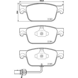 FRONT BRAKE PADS