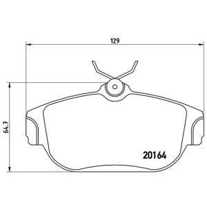 FRONT BRAKE PADS