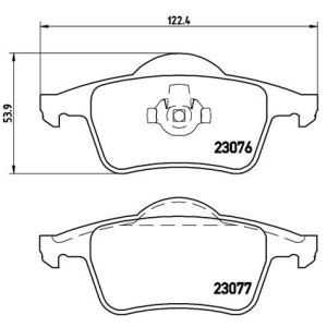 REAR BRAKE PADS