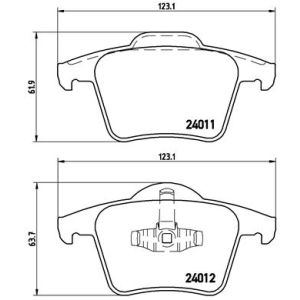 REAR BRAKE PADS