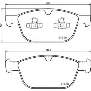 FRONT BRAKE PADS