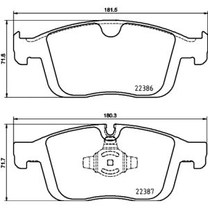 FRONT BRAKE PADS