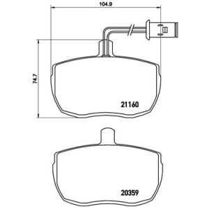 FRONT BRAKE PADS