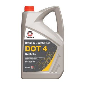 DOT 4 BRAKE & CLUTCH FLUID- 5L